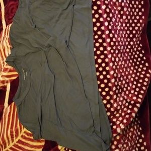 Womens XL long sleeve crop top